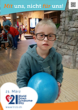 Poster zum Welt Down-Syndrom Tag 2023