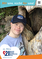 Poster zum Welt Down-Syndrom Tag 2023