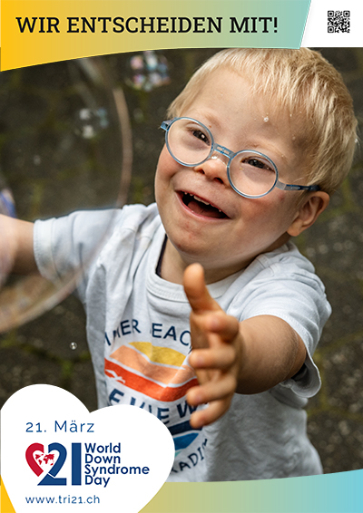 Plakataktion 2024 'Wir entscheiden mit!'