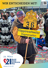 Poster zum Welt Down-Syndrom Tag 2024