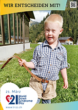 Poster zum Welt Down-Syndrom Tag 2024