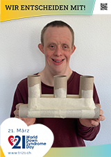 Poster zum Welt Down-Syndrom Tag 2024