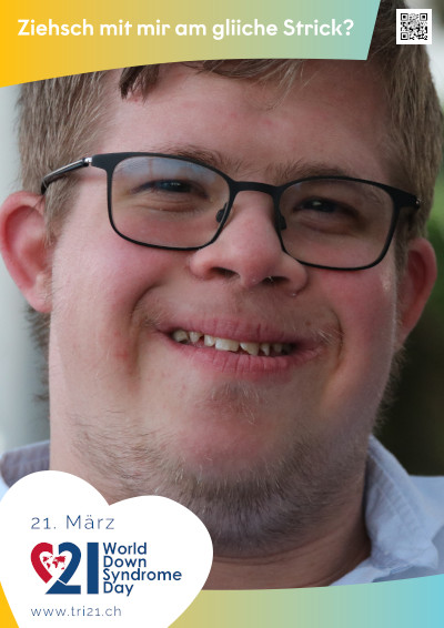 Plakataktion 2025 'Ziehsch mit mir am gliiche Strick?'