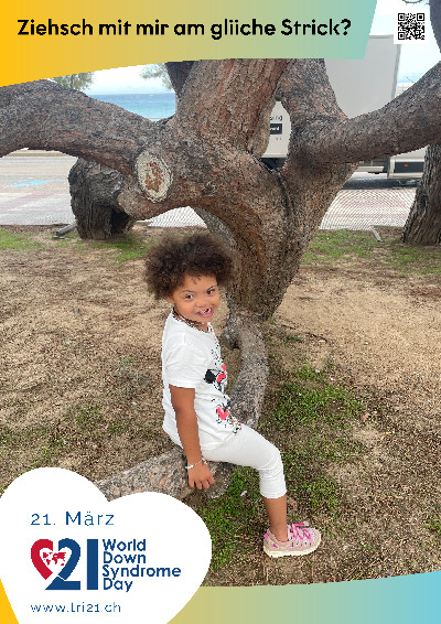 Plakataktion 2025 'Ziehsch mit mir am gliiche Strick?'