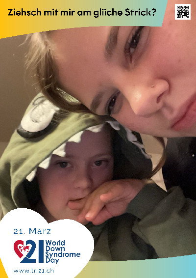 Plakataktion 2025 'Ziehsch mit mir am gliiche Strick?'