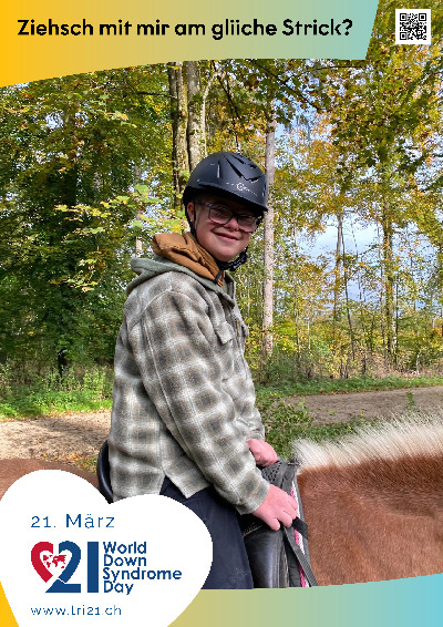 Plakataktion 2025 'Ziehsch mit mir am gliiche Strick?'