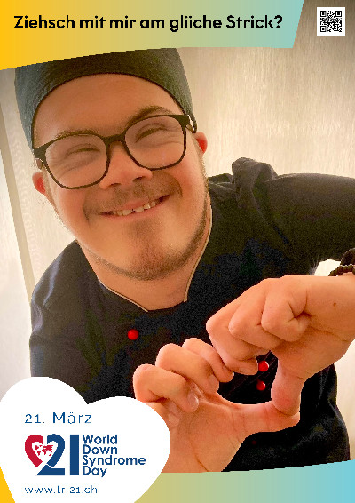 Plakataktion 2025 'Ziehsch mit mir am gliiche Strick?'