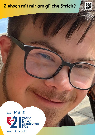 Plakataktion 2025 'Ziehsch mit mir am gliiche Strick?'