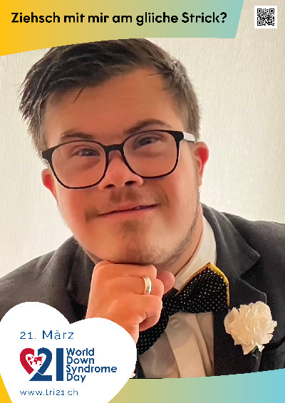 Plakataktion 2025 'Ziehsch mit mir am gliiche Strick?'