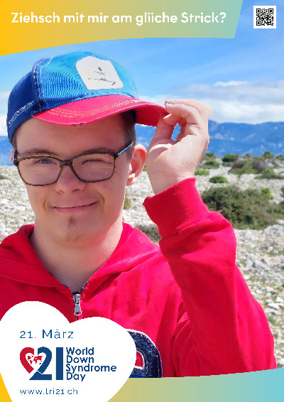 Plakataktion 2025 'Ziehsch mit mir am gliiche Strick?'