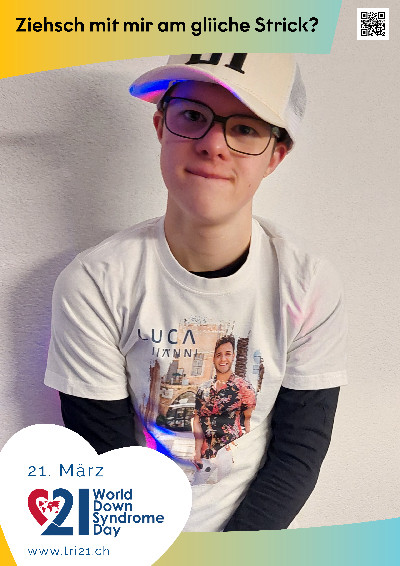 Plakataktion 2025 'Ziehsch mit mir am gliiche Strick?'