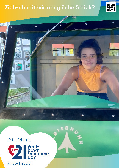 Plakataktion 2025 'Ziehsch mit mir am gliiche Strick?'