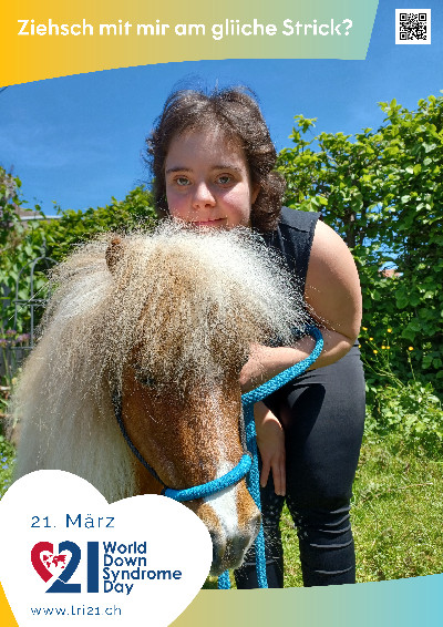 Plakataktion 2025 'Ziehsch mit mir am gliiche Strick?'