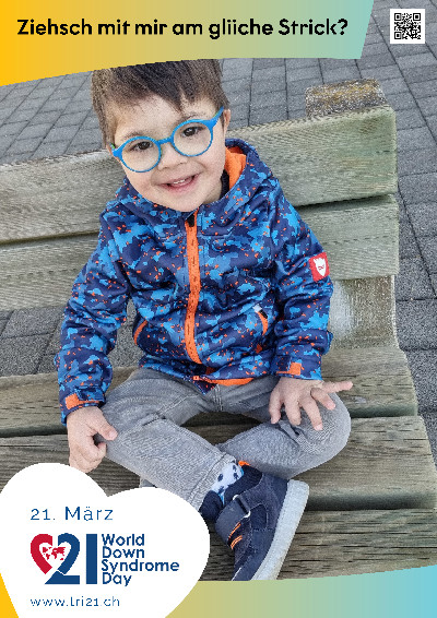 Plakataktion 2025 'Ziehsch mit mir am gliiche Strick?'