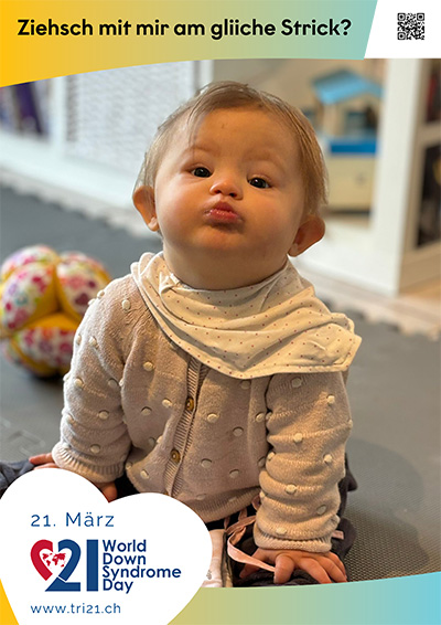 Plakataktion 2025 'Ziehsch mit mir am gliiche Strick?'