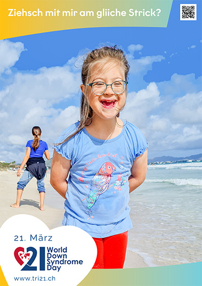 Plakataktion 2025 'Ziehsch mit mir am gliiche Strick?'