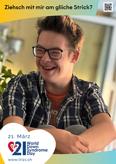 Plakataktion 2025 'Ziehsch mit mir am gliiche Strick?'