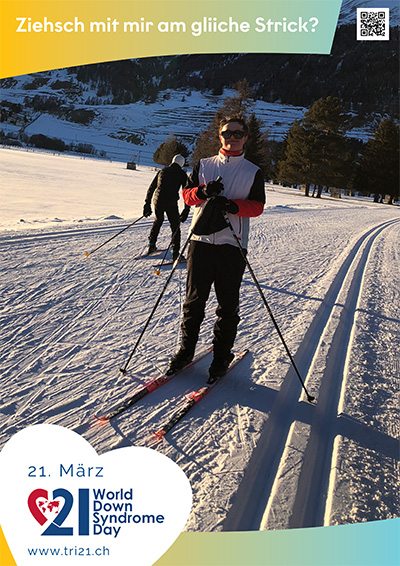 Plakataktion 2025 'Ziehsch mit mir am gliiche Strick?'