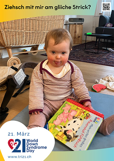 Plakataktion 2025 'Ziehsch mit mir am gliiche Strick?'