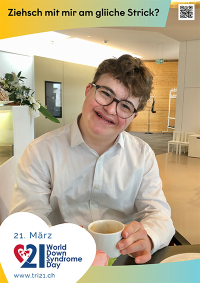 Plakataktion 2025 'Ziehsch mit mir am gliiche Strick?'