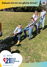 Poster zum Welt Down-Syndrom Tag 2025
