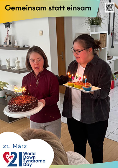 Plakataktion 2026 'Gemeinsam statt einsam'