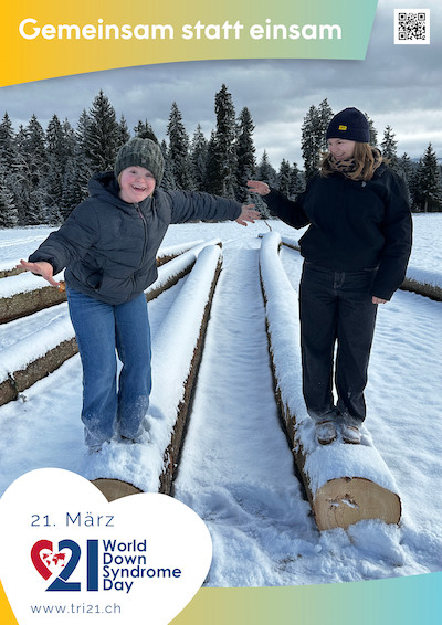 Plakataktion 2026 'Gemeinsam statt einsam'