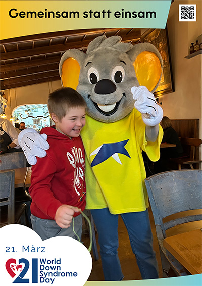 Plakataktion 2026 'Gemeinsam statt einsam'