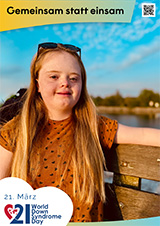 Poster zum Welt Down-Syndrom Tag 2026