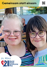 Poster zum Welt Down-Syndrom Tag 2026