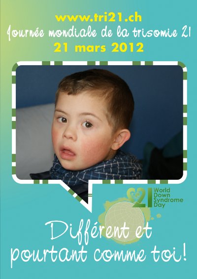 Affiches 12 'Différent et pourtant comme toi !'