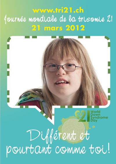 Affiches 12 'Différent et pourtant comme toi !'