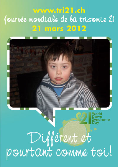 Affiches 12 'Différent et pourtant comme toi !'