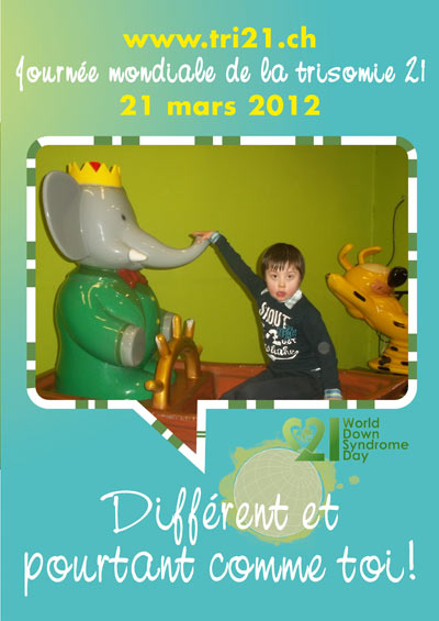 Affiches 12 'Différent et pourtant comme toi !'