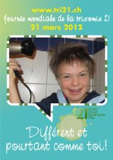 Affiche pour la journe mondiale de la trisomie 21