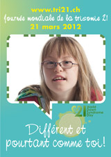 Affiche pour la journe mondiale de la trisomie 21