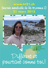 Affiche pour la journe mondiale de la trisomie 21