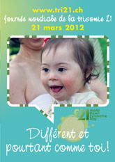 Affiche pour la journe mondiale de la trisomie 21