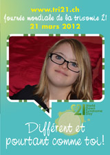 Affiche pour la journe mondiale de la trisomie 21