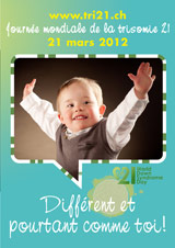 Affiche pour la journe mondiale de la trisomie 21
