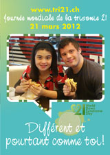 Affiche pour la journe mondiale de la trisomie 21