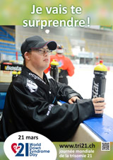 Affiche pour la journe mondiale de la trisomie 21