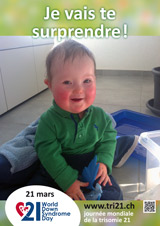 Affiche pour la journe mondiale de la trisomie 21
