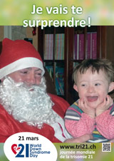 Affiche pour la journe mondiale de la trisomie 21