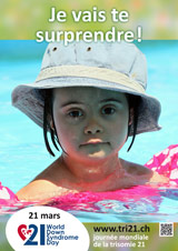 Affiche pour la journe mondiale de la trisomie 21