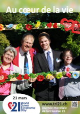 Affiche pour la journée mondiale de la trisomie 21