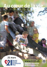 Affiche pour la journée mondiale de la trisomie 21