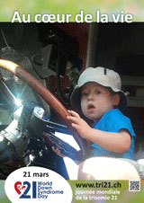 Affiche pour la journée mondiale de la trisomie 21