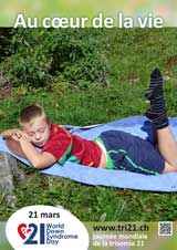 Affiche pour la journée mondiale de la trisomie 21