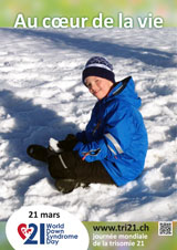 Affiche pour la journée mondiale de la trisomie 21